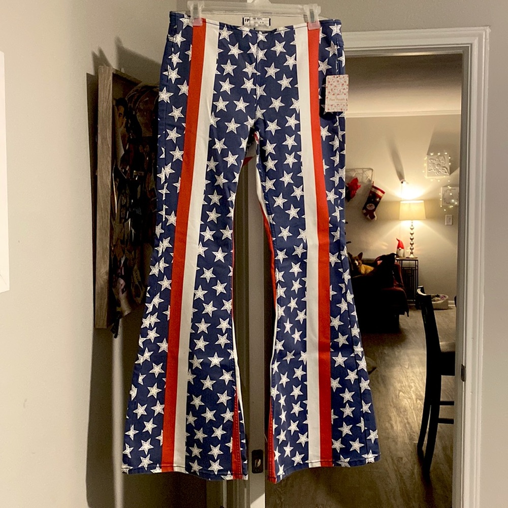 Bell bottom jeans
